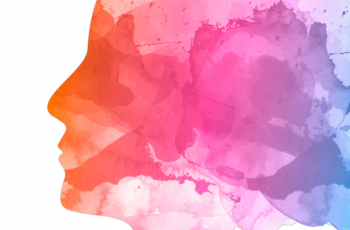 Ilustración del rostro de una persona en color, portada del estudio impacto emocional de la enfermedad crónica