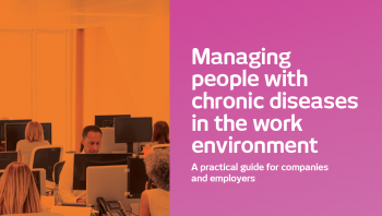 Managing people with chronic diseases in the work environment