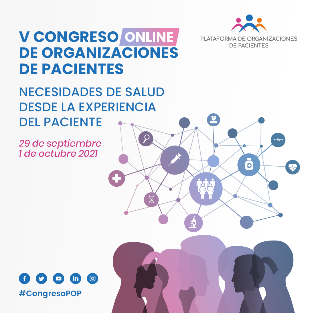Save the date: V Congreso de Organizaciones de Pacientes
