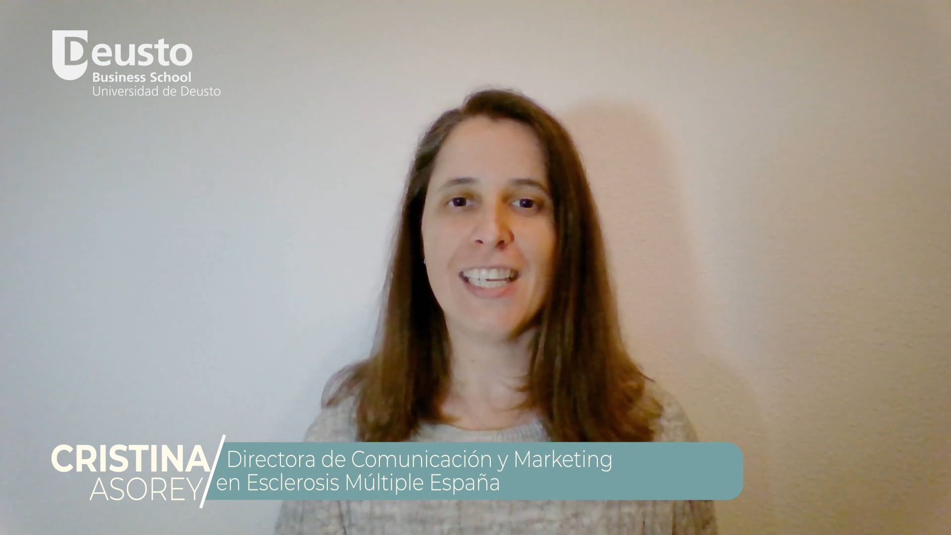 Cristina Asorey (Esclerosis Múltiple España), cuenta su experiencia con el ‘Programa de Liderazgo y Gestión de Organizaciones de Pacientes’