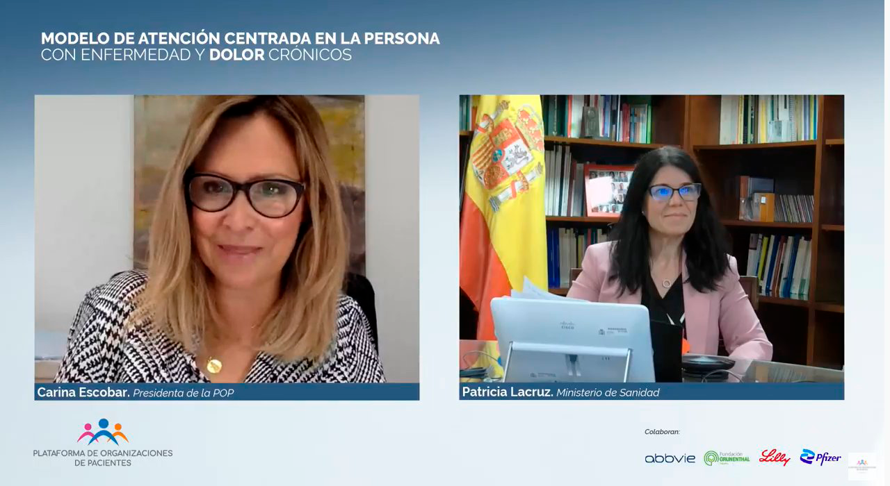 La Plataforma de Organizaciones de Pacientes presenta el ‘Modelo de Atención Centrado en la Persona con enfermedad y dolor crónicos’