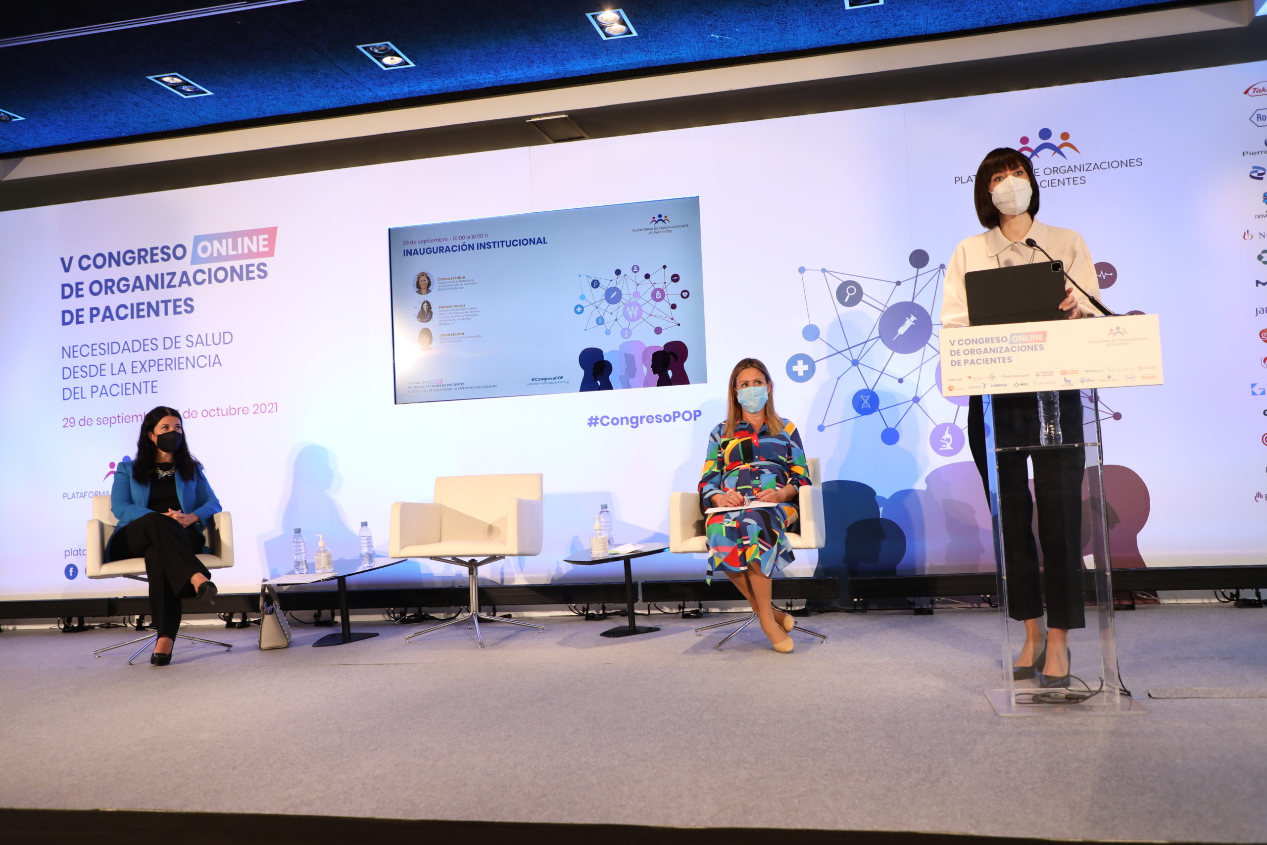 La ministra de Ciencia e Innovación, Diana Morant, asegura que la participación de los pacientes es “fundamental” para lograr una medicina de vanguardia “accesible y a la carta”