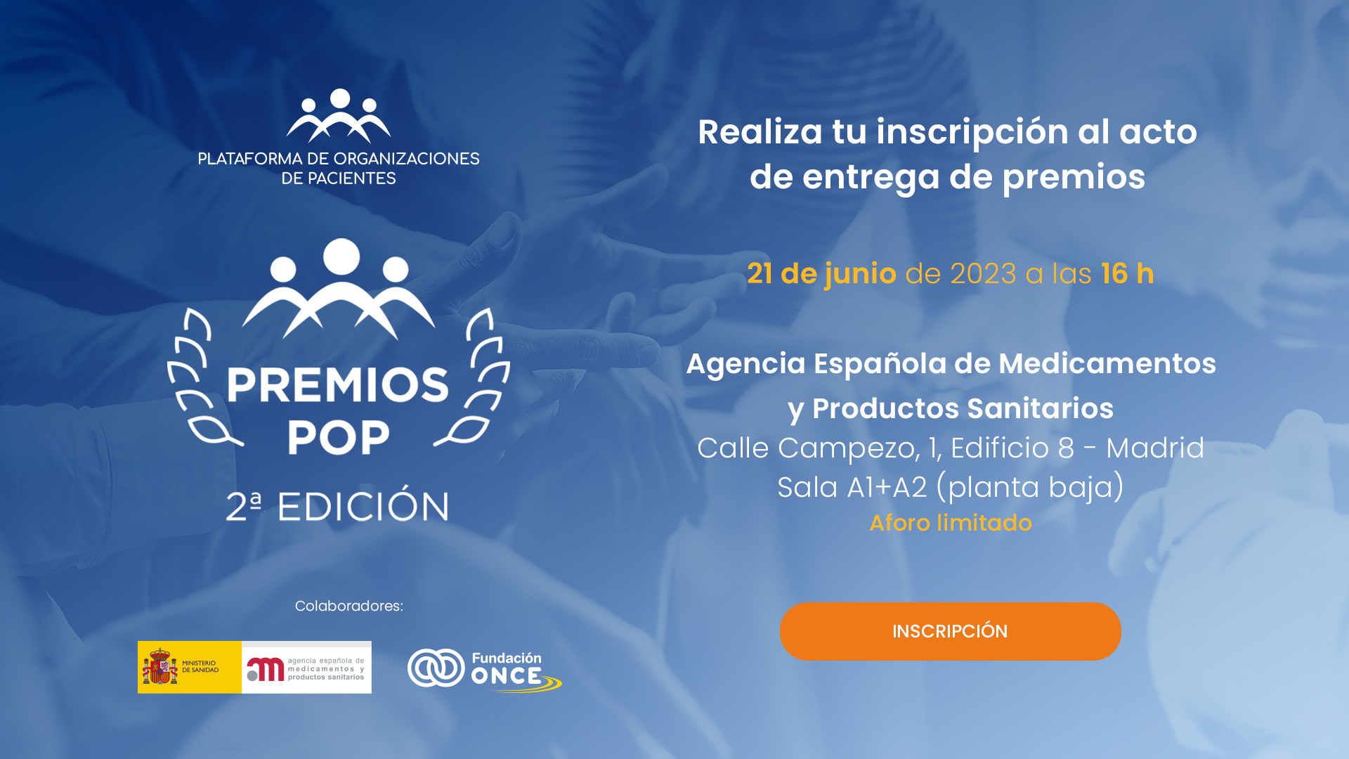 ¿Quieres asistir al acto de entrega de los Premios POP 2023?