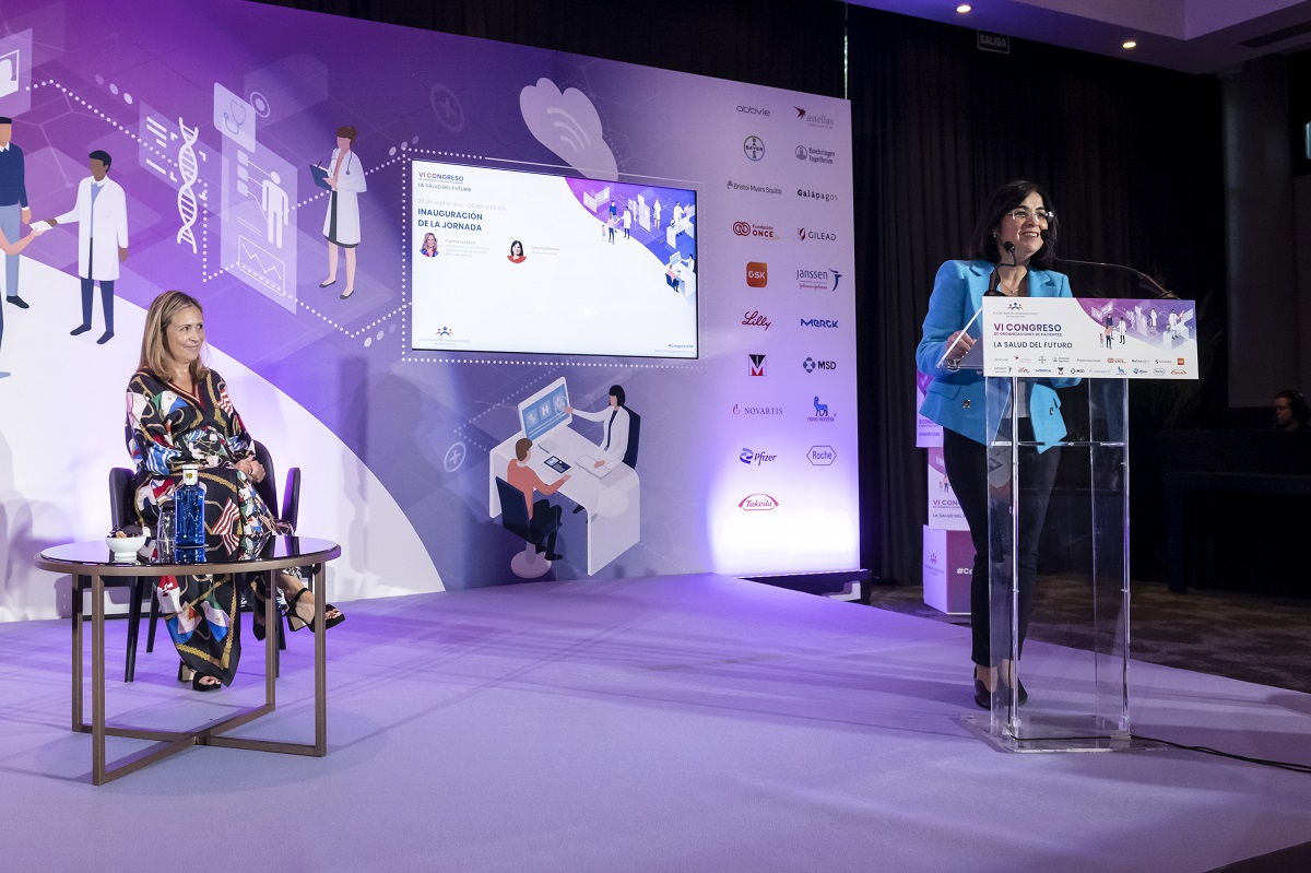 La ministra de Sanidad, Carolina Darias, destaca que la POP siempre ha sido “un agente clave” para el Ministerio