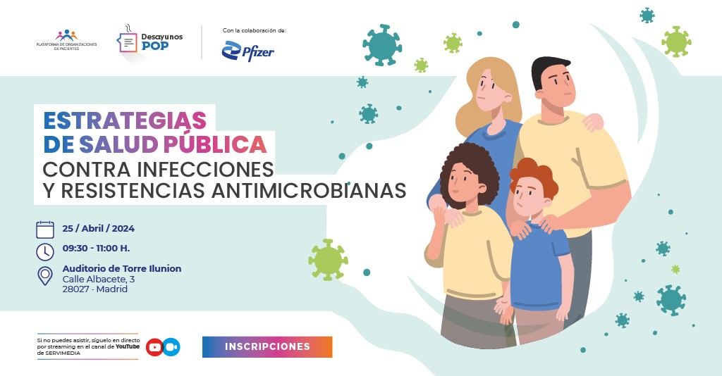 Apúntate al Desayuno POP ‘Estrategias de Salud Pública contra infecciones y resistencias antimicrobianas’