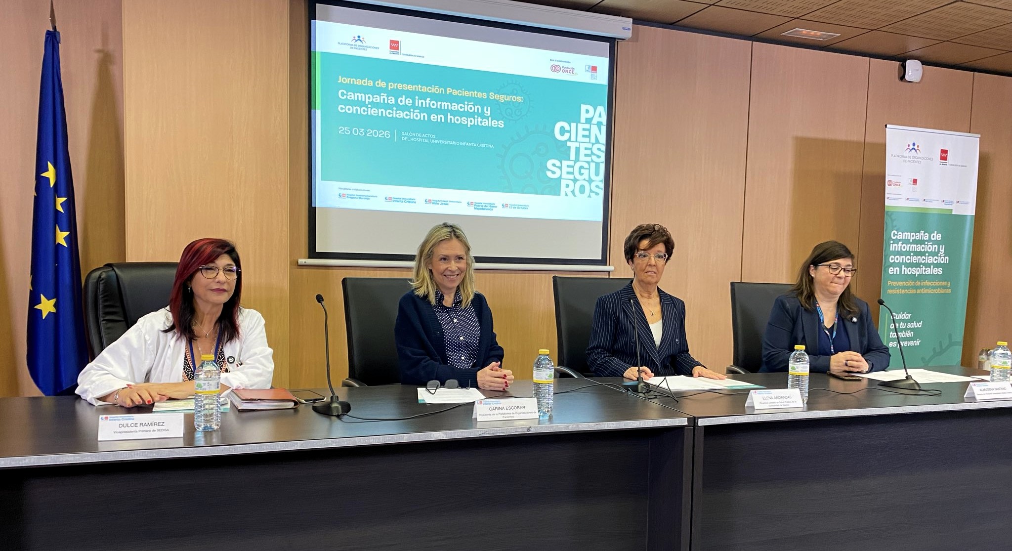 La POP presenta ‘Pacientes Seguros’, una campaña para reforzar la información y concienciación en hospitales sobre prevención de infecciones