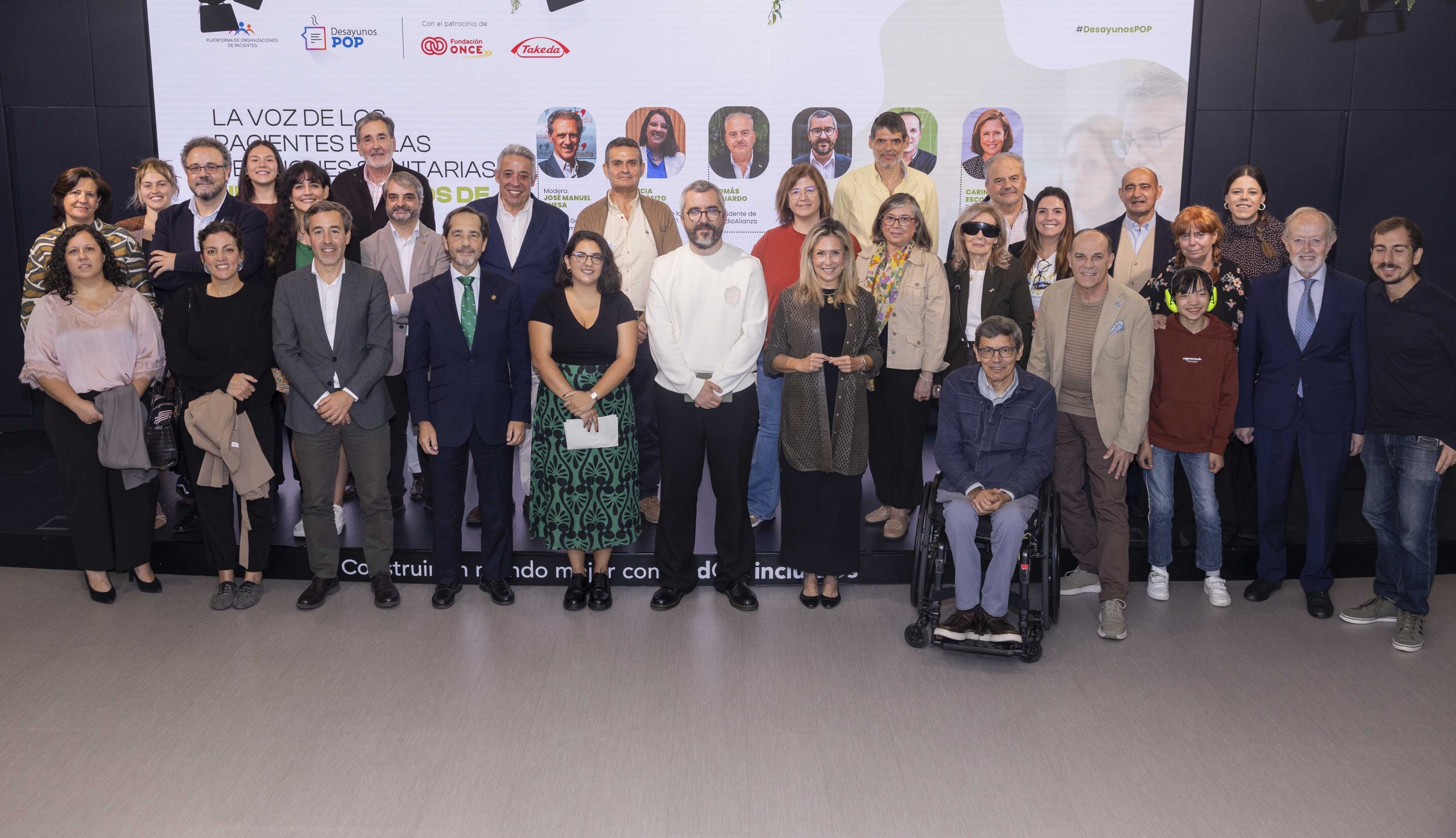 La POP pide retomar la Ley de Organizaciones de Pacientes tras las elecciones generales para convertir la participación en un derecho